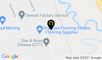 Distribution Nordix Inc in Guelph map
