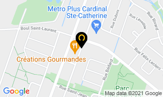 Distribution Toufah in Sainte-catherine map