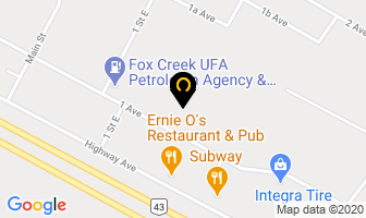 Distributionnow in Fox Creek map