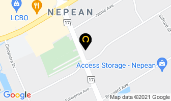 Divers Wearhouse in Guelph map