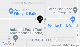 Diversco Supply Inc in Calgary map