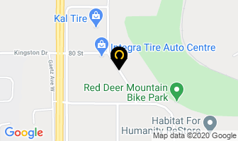 Diversified Products in Red Deer map