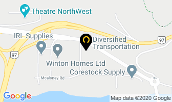 Diversified Transportation in Prince George map