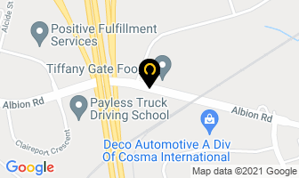 Diversus Financial Group in Etobicoke map