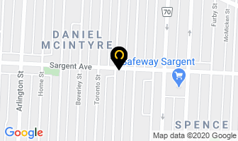 Divinity Hair Design in Winnipeg map