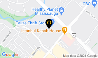 Dixie Hair Design in Mississauga map