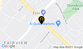 Dixie X-Ray Associates Ltd in Mississauga map