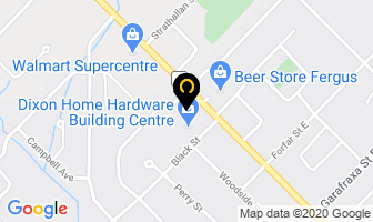 Dixon Home Hardware Building Centre in Fergus map