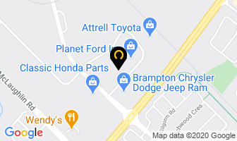 Dm Auto Finance Services in Brampton map
