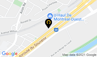 Dmex Inc in Montréal-Ouest map