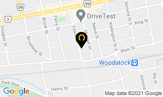 Dna Hair Studio in Woodstock map