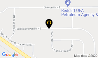Dnow Canada Ulc in Redcliff map