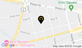 Dockrey Apartments in Truro map