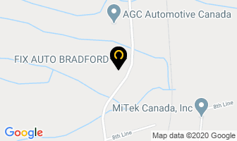 Doc's Towing Inc in Bradford West Gwillimbury map