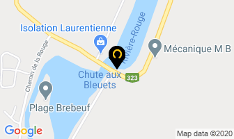 Docteur Spa Tremblant in Brébeuf map
