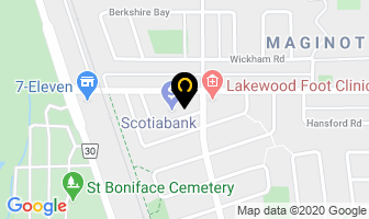 Dog Grooming By Darci in Winnipeg map
