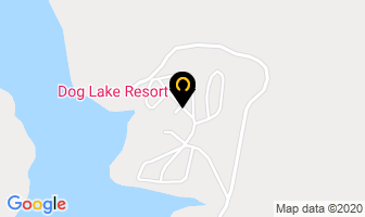Dog Lake Resort in Thunder Bay map