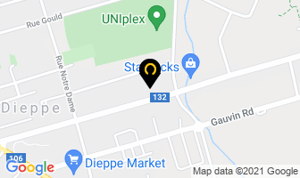 Doggie Spa in Dieppe map