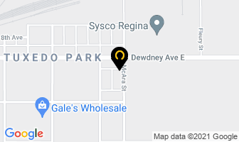 Dog's Den Training School in Regina map