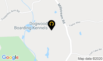 Dogwood Boarding Kennels in Victoria map