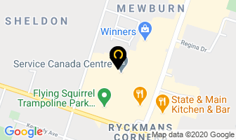 Dollar Blitz in Hamilton map