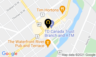 Dollar Club in Napanee map
