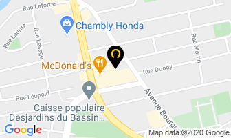 Dollar Extra Plus in Chambly map