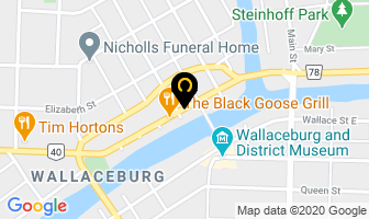 Dollar Haven & Discount in Wallaceburg map