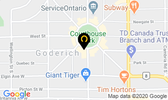 Dollar Haven Discount in Goderich map