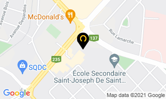 Dollar Max in Saint-Hyacinthe map