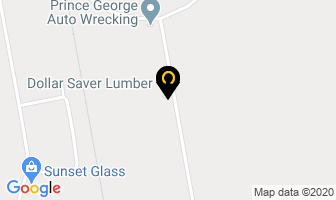 Dollar Saver Lumber Ltd in Prince George map