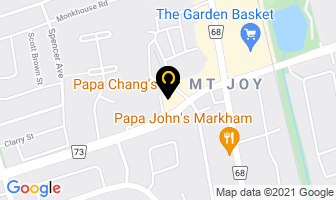 Dollar Zone Tobacco Plus in Markham map
