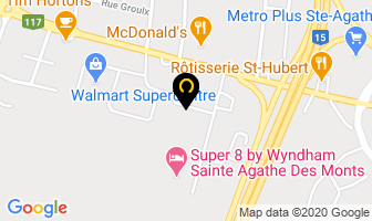 Dollarama in Sainte-Agathe-des-Monts map