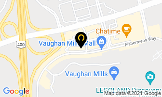 Dollarama in Vaughan map
