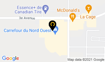 Dollarama in Val-d'Or map