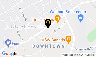 Dollarama in Stephenville map