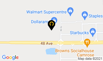 Dollarama in Camrose map