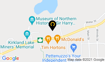 Dollarama in Kirkland Lake map