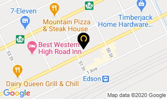 Dollarama in Edson map