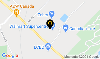 Dollarama in Goderich map