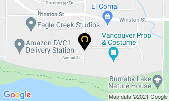 Dolphin Delivery Ltd Office in Burnaby map