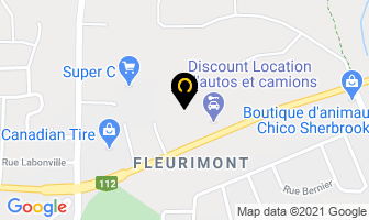 Domaine Fleurimont in Peterborough map