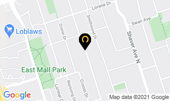 Domanski Construction Co Ltd in Etobicoke map