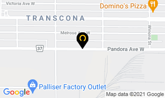 Dominion Pallet & Crate Ltd in Winnipeg map