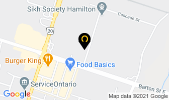 Dominion Scrap Metals Ltd in Hamilton map