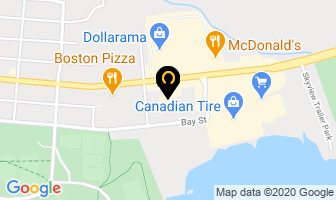 Domino's Pizza in Quinte West map