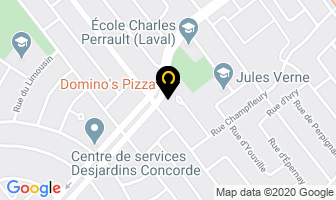 Domino's Pizza in Beauharnois map