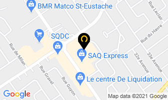 Domino's Pizza in Lebel-sur-Quévillon map
