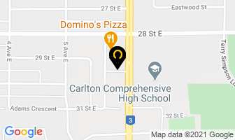 Domino's Pizza in Prince Albert map