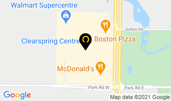 Domino's Pizza Clearspring Centre in Steinbach map